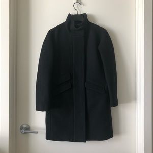 J.Crew Petite Cocoon Coat in Italian Stadium Wool